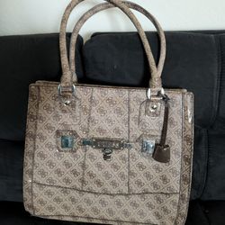 Guess Reveal Large Tote Bag Purse