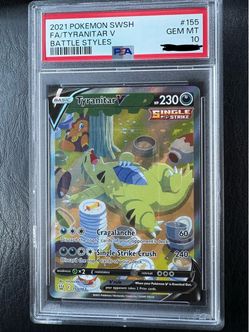 PSA 10 Tyranitar V #155