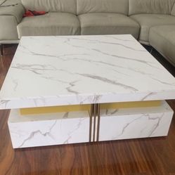 COFFEE TABLE - NEW - PRE ASSEMBLED - READY TO GO