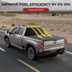 Dodge Ram 6'4Ft Bed Cover Hard Top Low Profile Year 2019-2025