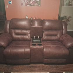 COUCH  &  LOVE SEAT SET