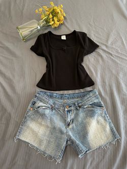 Junior’s teen girl shirt and Women’s shorts