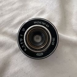 Chaika II Half Frame & Industar 69 28mm 2.8 lens