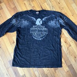 Harley Davidson long sleeve shirt 