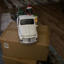 Christmas Truck Decor