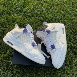 Jordan 4 Retro Metallic Purple