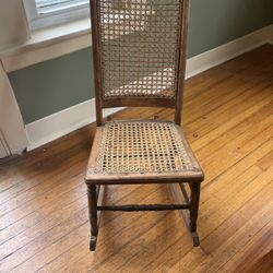 Caned Rocking Chair