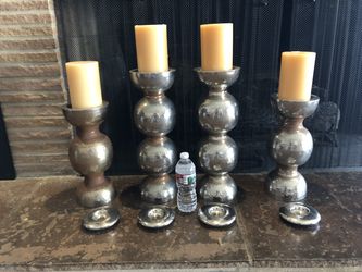 Candles and holders