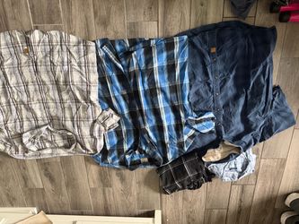 26 Men’s button shirts 3x