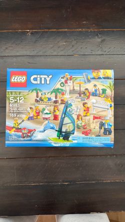 Lego City fun at the beach set