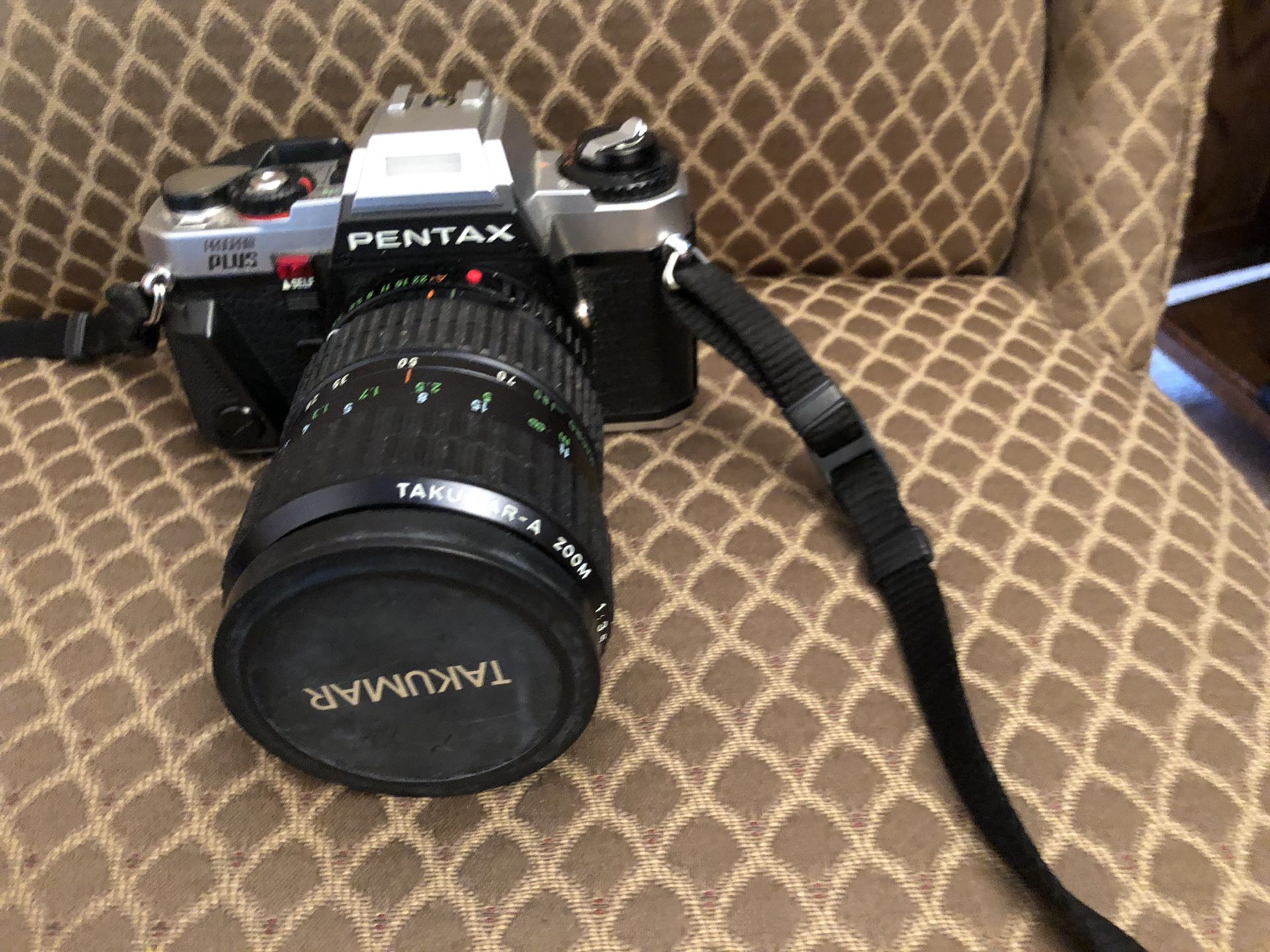 Pentax camera ,lens & case