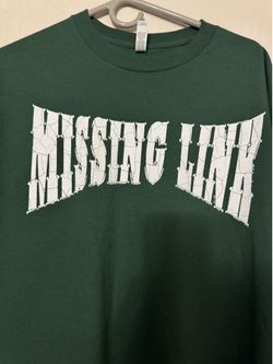 MISSING LINK band shirt