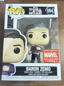 Funko Pop! Marvel Collector Corps Baron Zemo Dancing #964  