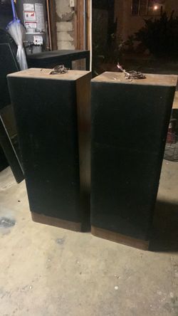 Panasonic tall speakers pair