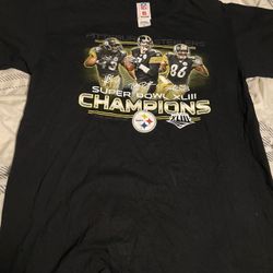 Pittsburgh Steelers T Shirt Size Large 