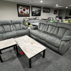 2 Pc sofá And Loveseat 