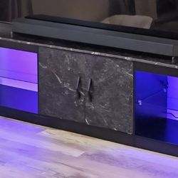 Brandenburg LED TV Stand w/ Power Outlet