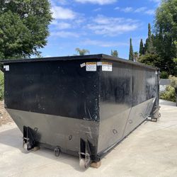Roll Off Dumpster / Trash Bin Waste Container 