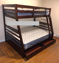 New Bunkbed With Both New Mattresses Included
