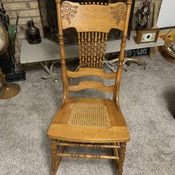 Cute Light Weight Very Sturdy Solid Wood Rocking Chair