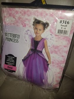 Butterfly princess Halloween costume