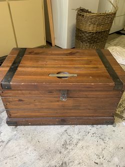 Antique toy chest