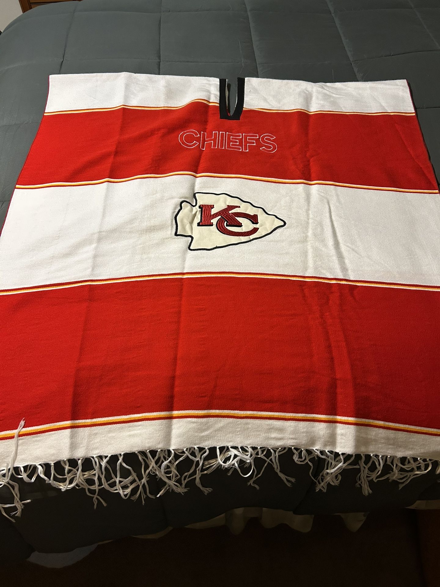 Kansas City Chiefs poncho