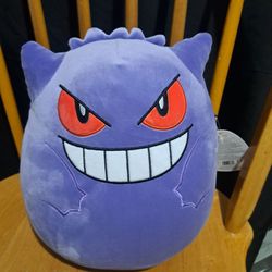 Pokemon Gengar Squishmallow Clean Brand New Limited Fast Ship!!