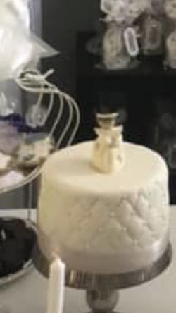 First Communion Cake Decor