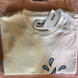 Palace World Industries Long Sleeve Tee (White)