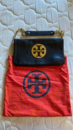 Tory Burch hand bag (black and gold)