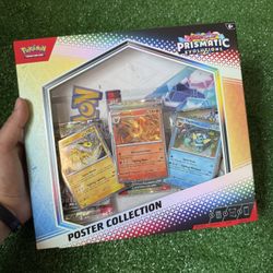 Pokemon Scarlet & Violet Prismatic Evolutions Poster Collection SEALED