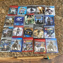PS3 And 4 Games 