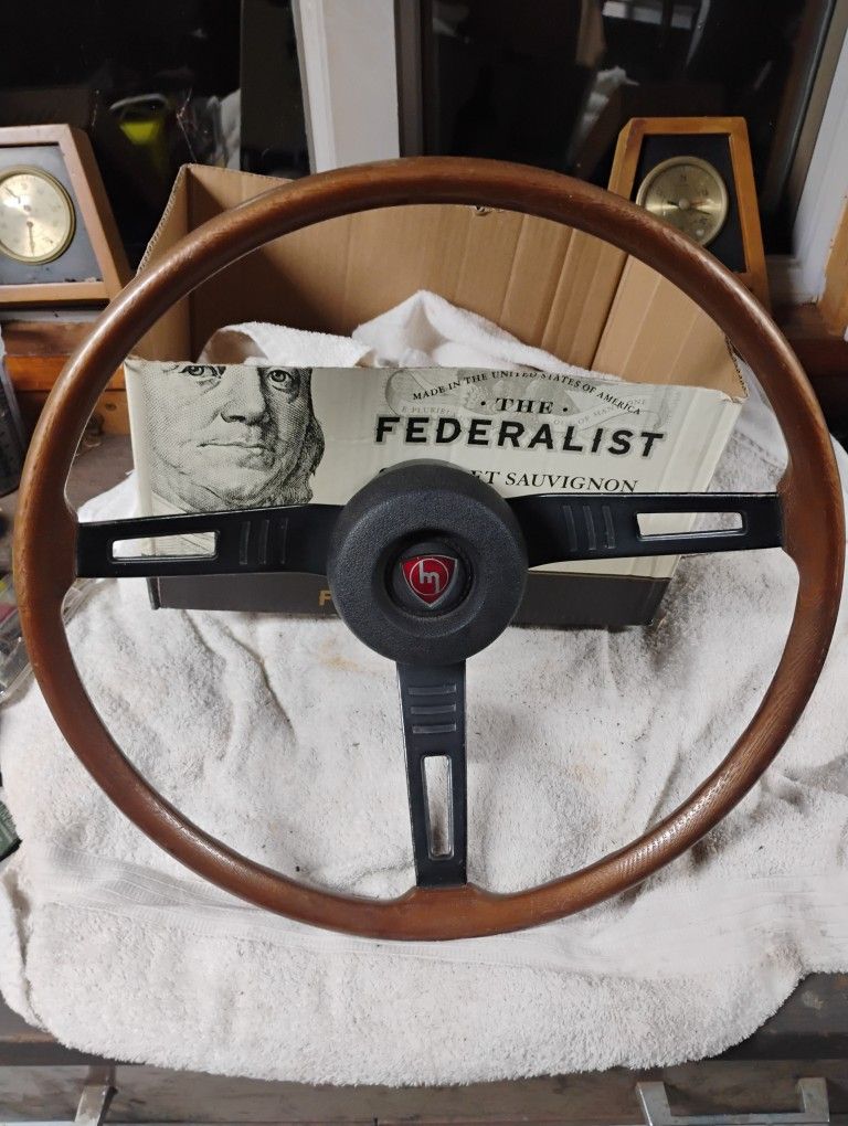 Wooden RX2 Steering Wheel