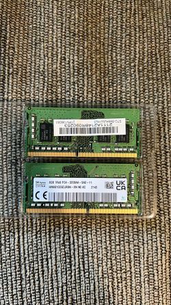 16 (2x8GB) DDR4 Sodimm 3200