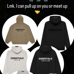 Essentials Hoodies