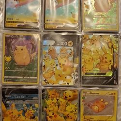 Brand New Pikachu Cards 