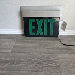 EXIT SIGN THAT WORKS 