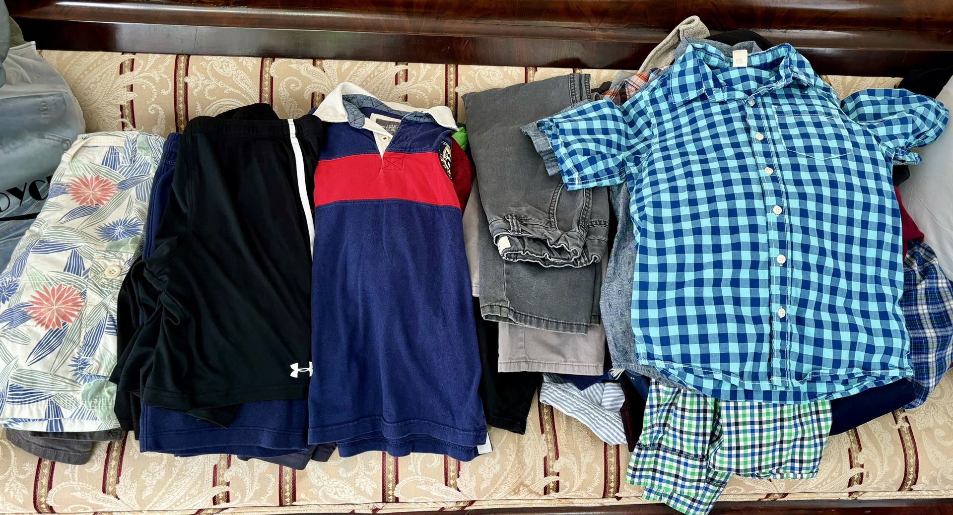 Cloths For Boys Size 8 And 10 Years $ 5 And $3 Each Decorations