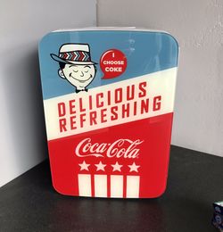 Mini Retro Coca Cola Refrigerator 