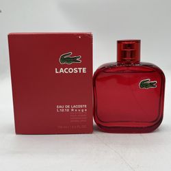 Lacoste Eau De Lacoste L.12.12 Rouge EDT 3.3 oz New Open Authentic *See Details*