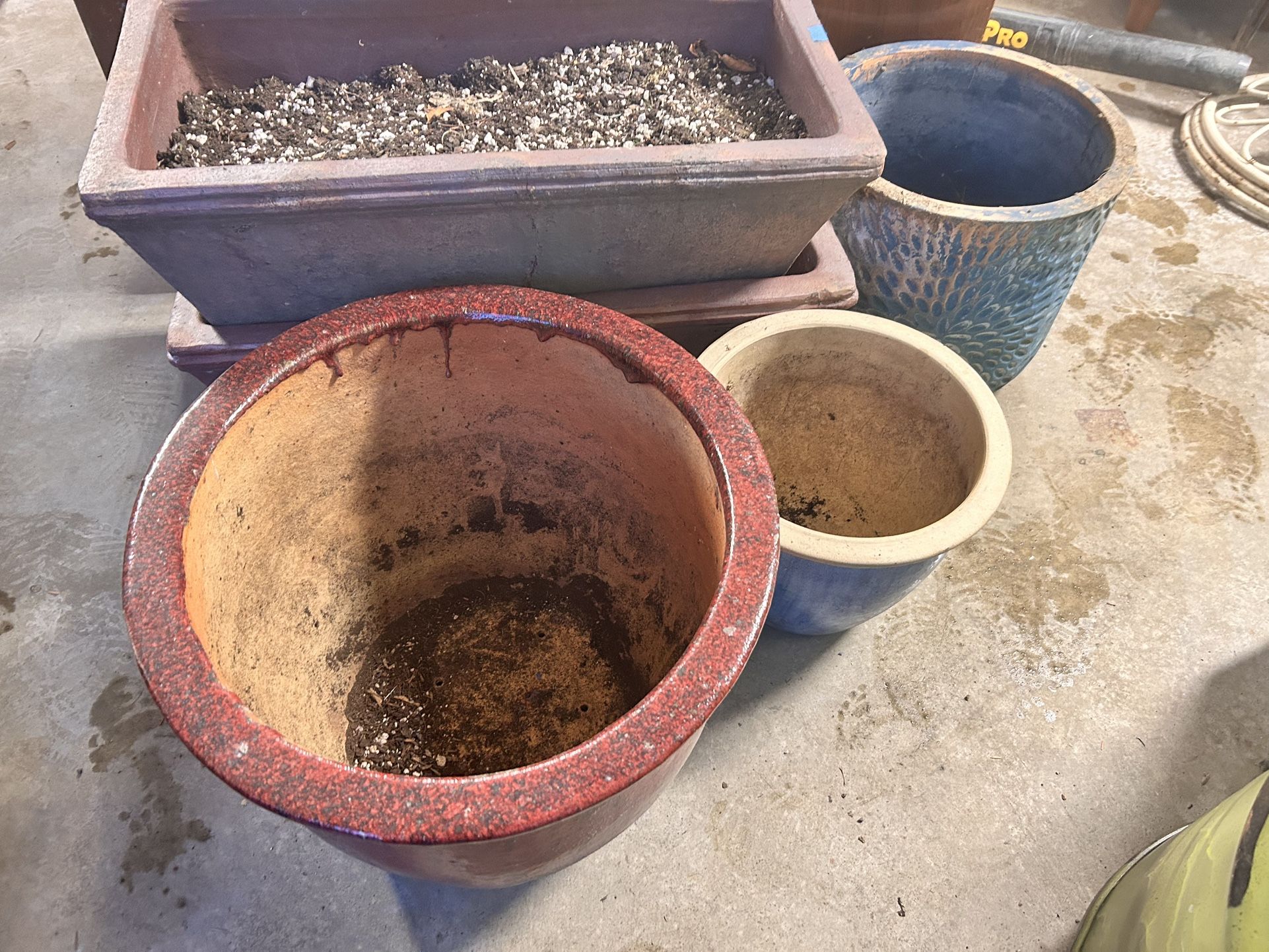 Flower Pots 20.00 Each 