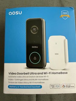 Aosu video doorbell ultra and wifi homebaae