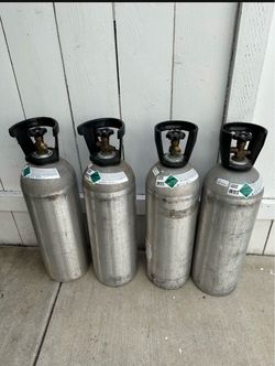 20Lb CO2 Tank UN1013 one for $65 or two for $110
