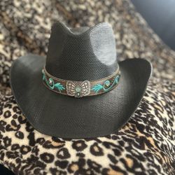 Black cowboy hat