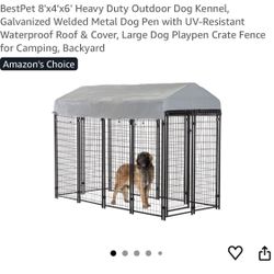 Dog Crate 8’x4’x6’