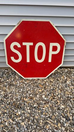 Metal Stop Sign