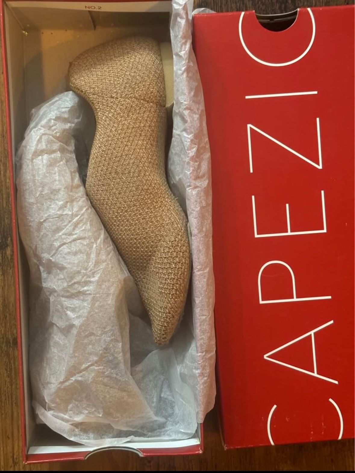 Capezio Soft Knit Jazz Shoes   Kids 2 Size 