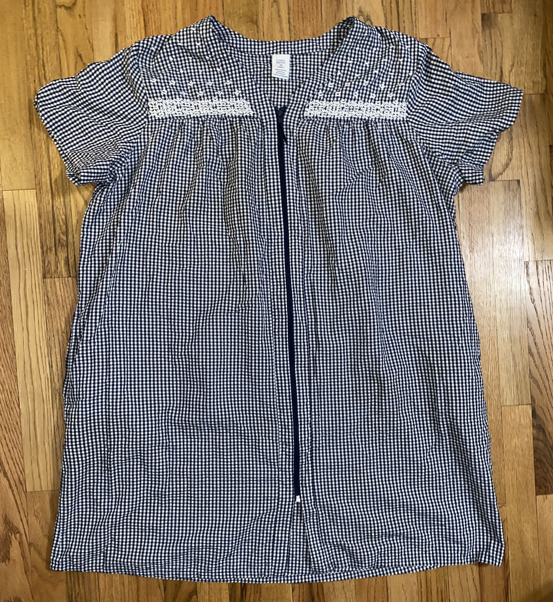 Croft & Barrow Intimates Womens Nightgown Size 2X Blue