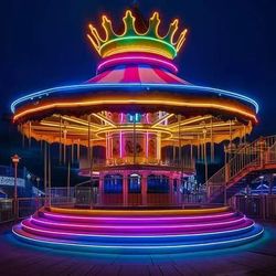133FT/40M GZBtech RGB LED Neon Rope Lights, AC 110-120V Waterproof Color Changing LED
Rope with Remo